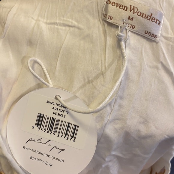 Petal and Pup DEAVILLE SKIRT - WHITE - Picture 4 of 5